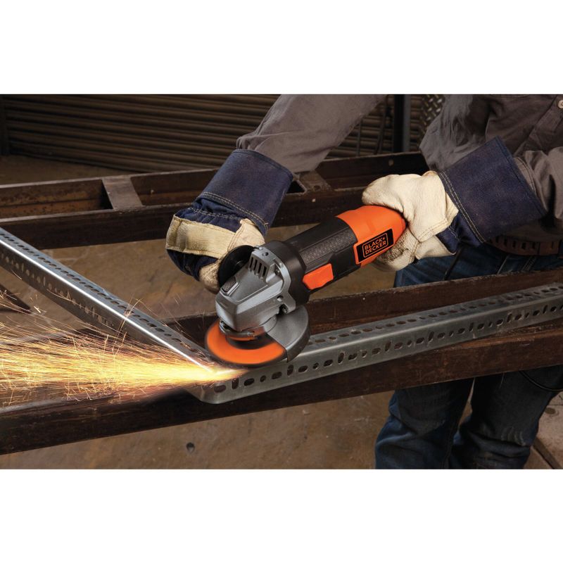 Black & Decker - 6.5 Amp 4-1/2 Angle Grinder