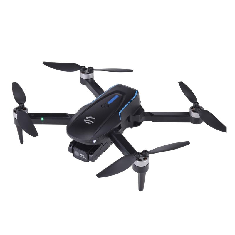 Vivitar - Sky View FPV Real-Time 4K Video Transmission Drone - Black