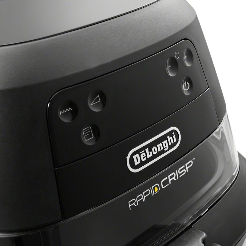 De'Longhi - Rapid Crisp 5-Quart Digital Air Fryer in Black