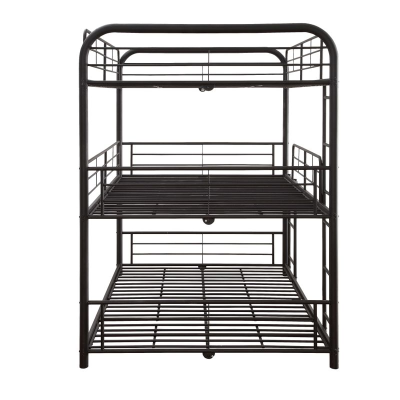 ACME Cairo Triple Full Bunk Bed, Sandy Black