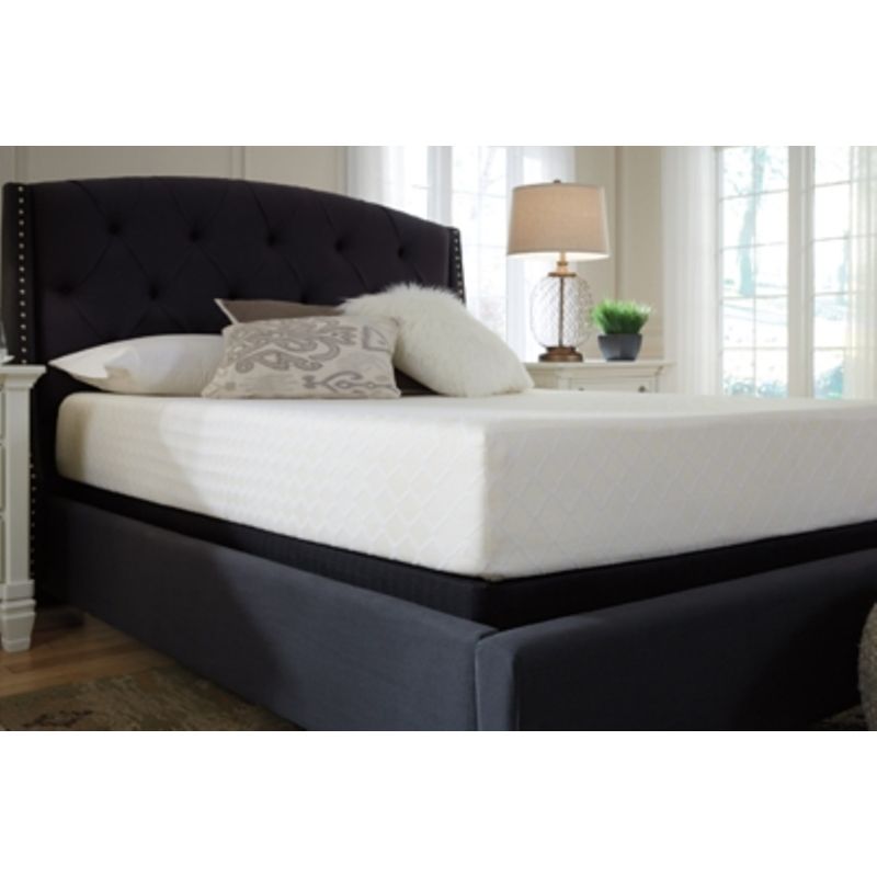 White 10 Inch Chime Memory Foam Full Mattress/ Bed-in-a-Box