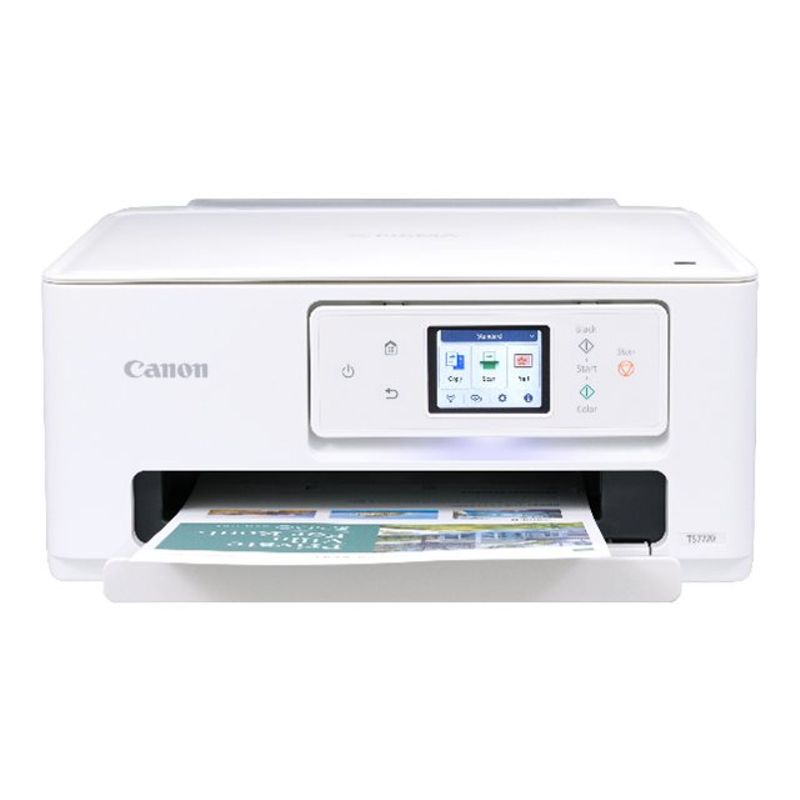 Canon - PIXMA TS7720 Wireless All-In-One Inkjet Printer - White