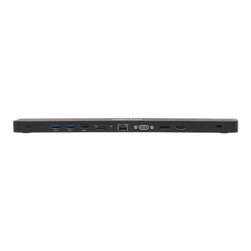 Eaton Tripp Lite Series Triple-Monitor USB C Dock USB C Docking Station with 4K HDMI DisplayPort VGA - USB-A/C GbE 100W PD Black - docking s