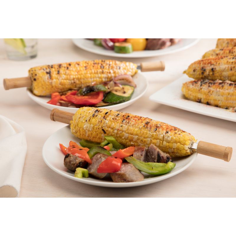 Cuisinart - 13pc Bamboo Handle Grill Tool Set