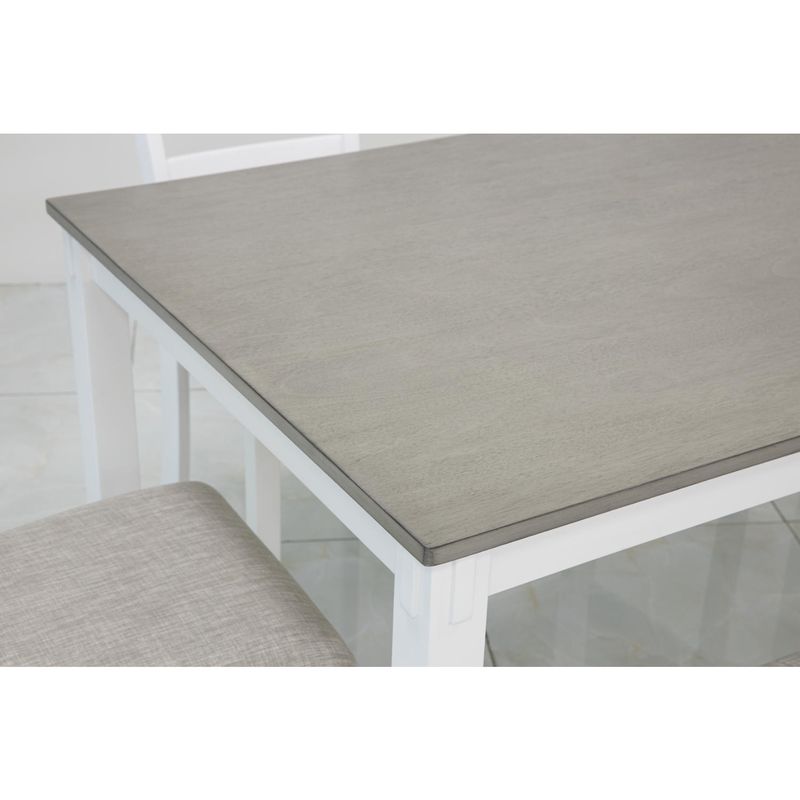 Stonehollow Dining Table and Chairs with Bench (Set of 6)