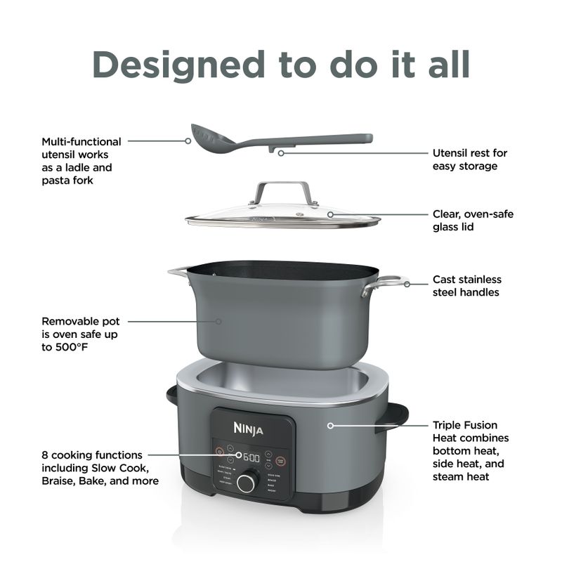 Ninja - Foodi 8.5qt PossibleCooker PRO Multi-Cooker
