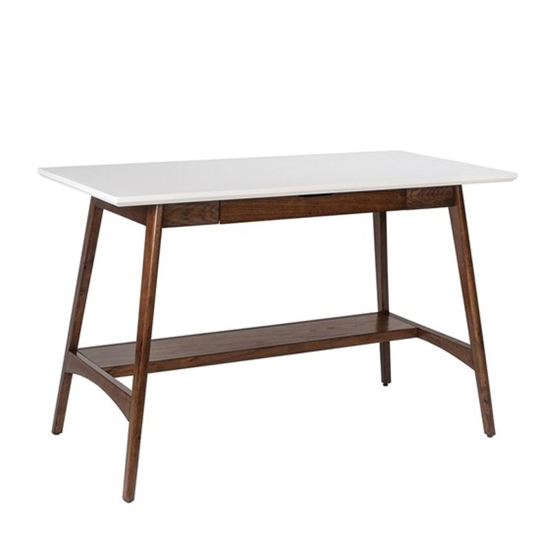 Off-White, Pecan Parker Desk