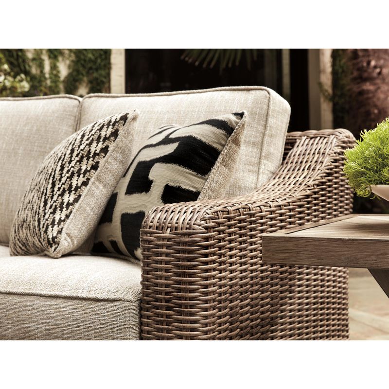 Beachcroft Right-Arm Facing/Left-Arm Facing Loveseat w/Cushion (2/CN)