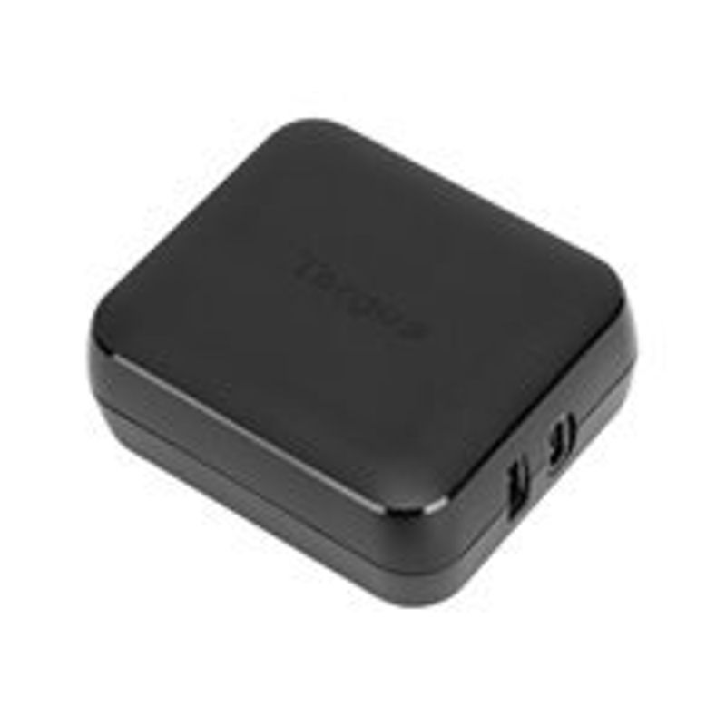 Targus - 65W USB-C/USB-A Laptop Charger - Black