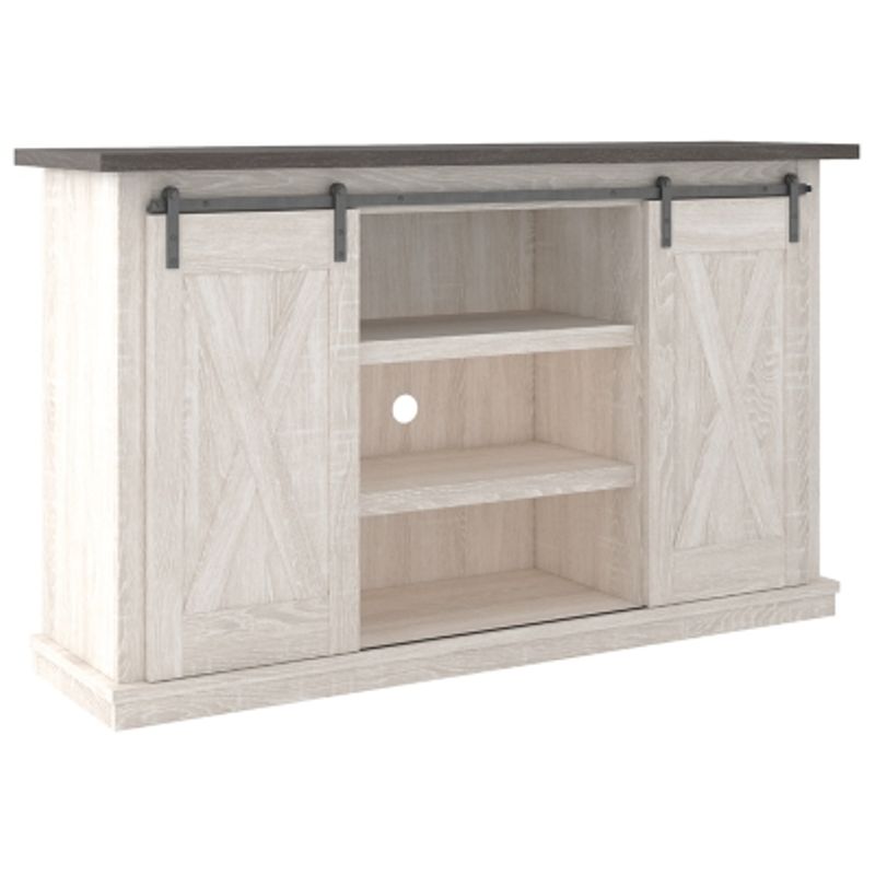 Two-tone Dorrinson Medium TV Stand