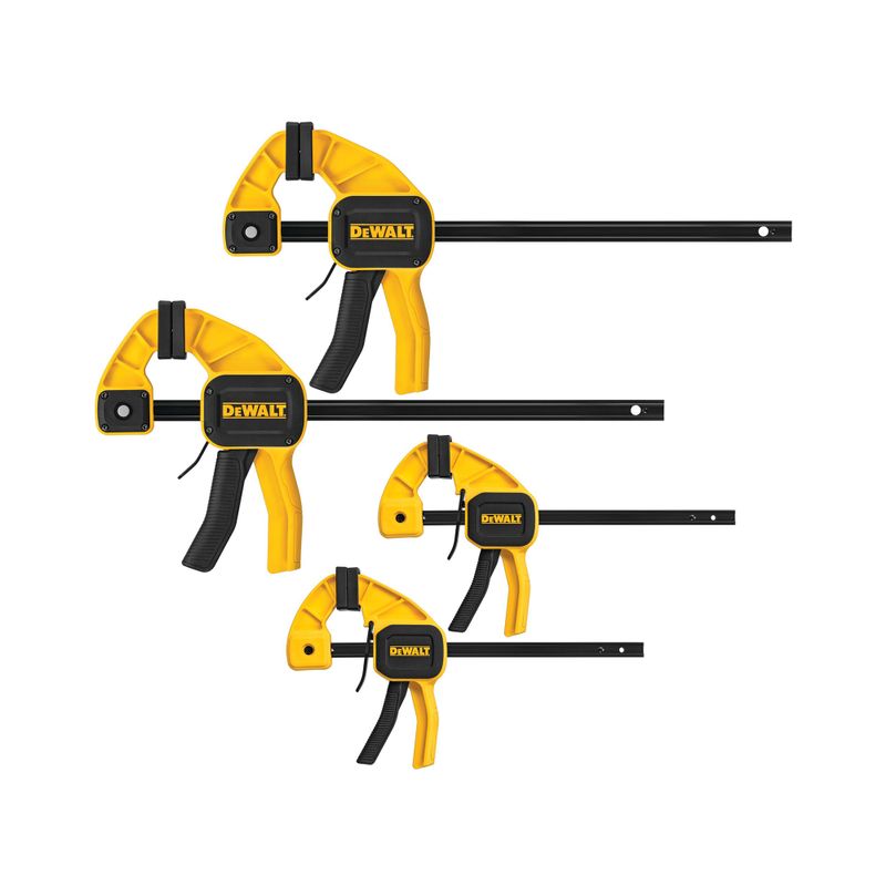 DeWalt - Medium & Large Trigger Clamps 4pk