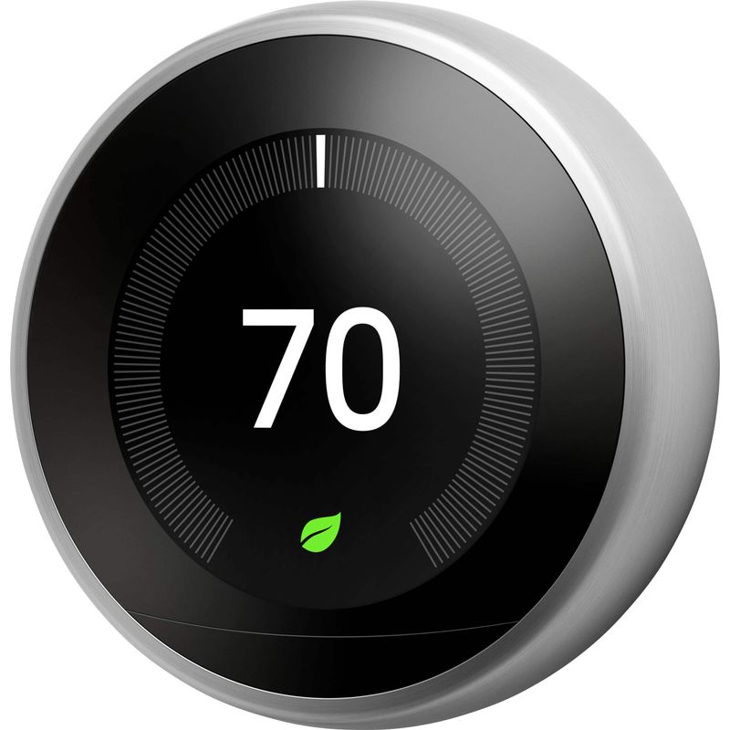 Nest - Learning Thermostat (3rd Generation) - Stainless Steel