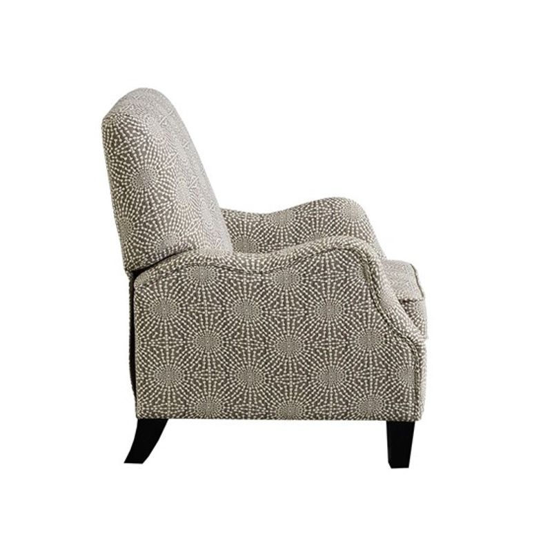 Beige Multi Hoffman Push Back Recliner
