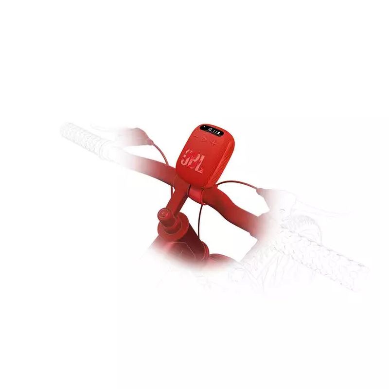 JBL - Wind3S Portable Bluetooth Speaker for Cycles Red