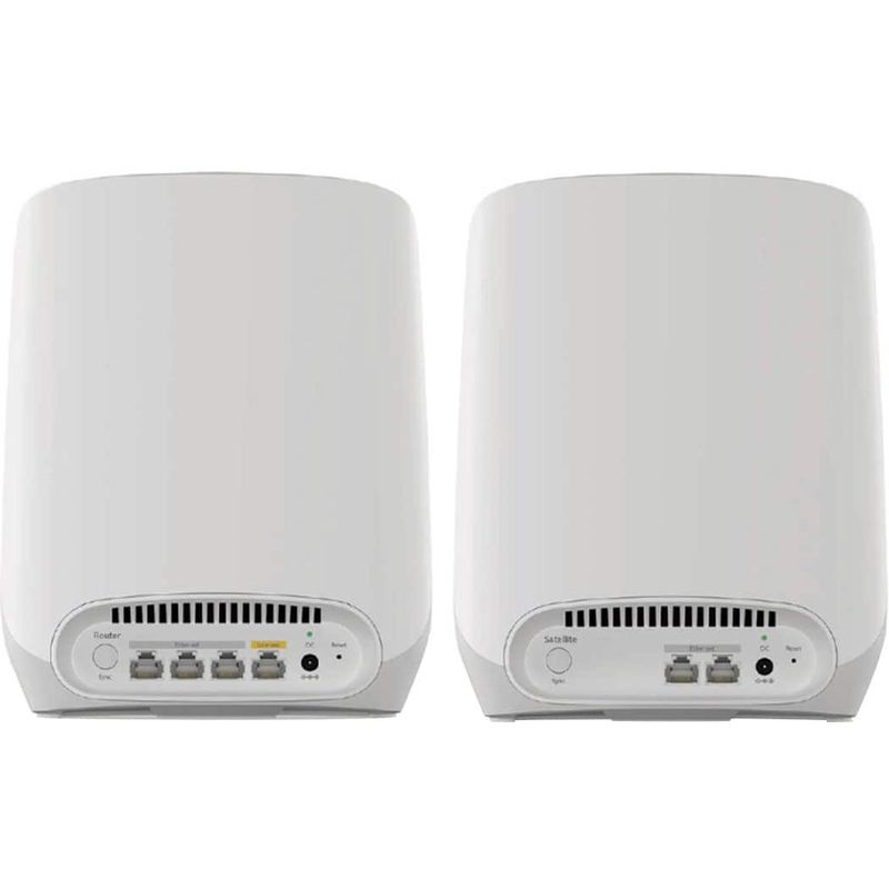 NETGEAR - Orbi 750 Series AX5200 Tri-Band Mesh Wi-Fi 6 System (4-pack) - White