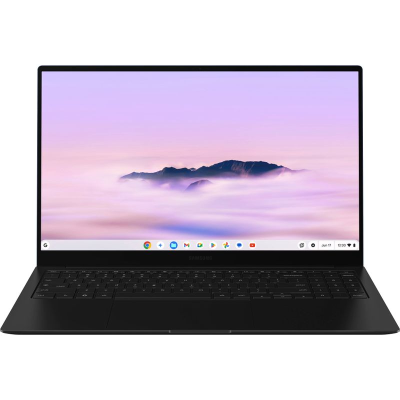 Samsung - Galaxy Chromebook Plus 15.6" with Google AI - AMOLED display - Intel Core 3 - 8GB Memory - 256GB Storage - Neptune Blue