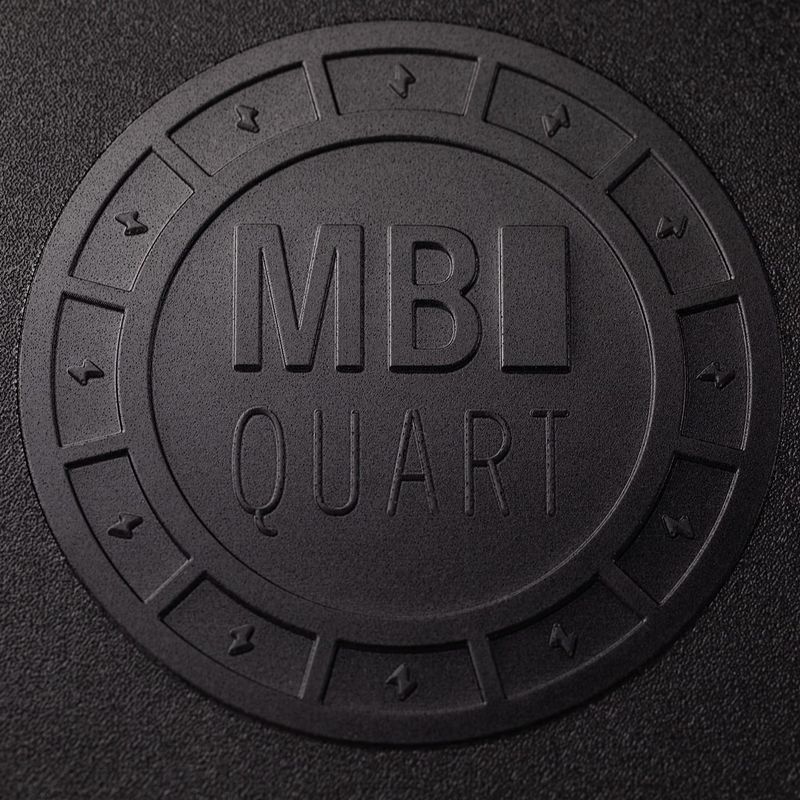 MB Quart - Jeep JT Gladiator Tuned 8 Dual-Voice-Coil 2-Ohm Subwoofer with Enclosure - Black