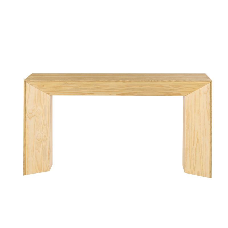 ACME Harold Sofa Table in Natural Oak Finish