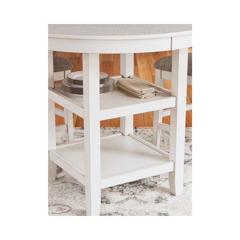 Erinberg Counter Height Dining Table and 4 Barstools (Set of 5)
