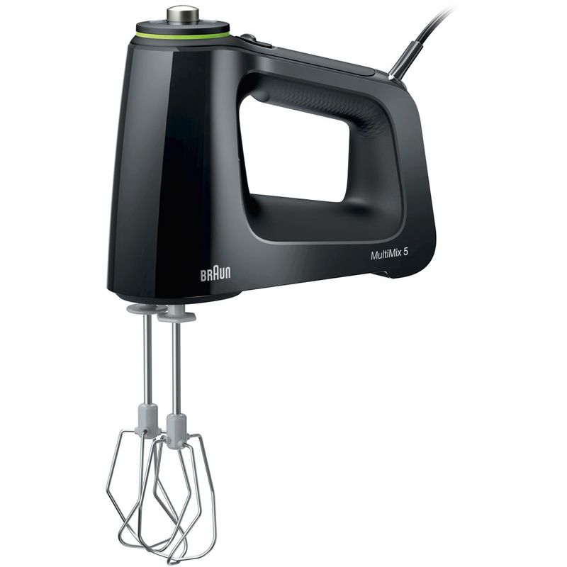 Braun - MultiMix 5 Hand Mixer in Black with MultiWhisks and Dough Hooks, 350-Watts