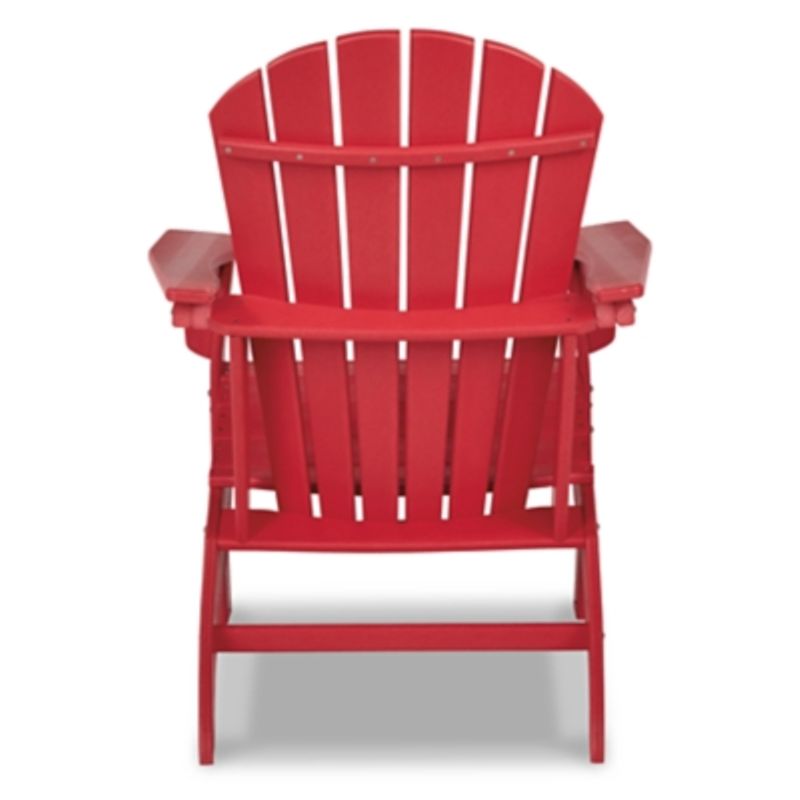 Red Sundown Treasure Adirondack Chair