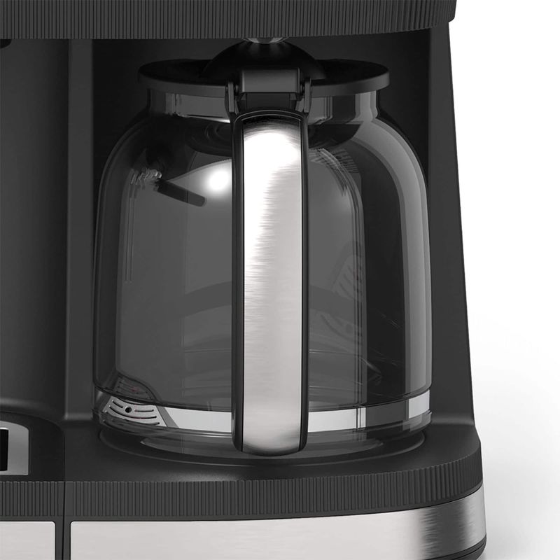 bella PRO - Combo 19-Bar Espresso and 10-Cup Drip Coffee Maker - Stainless Steel