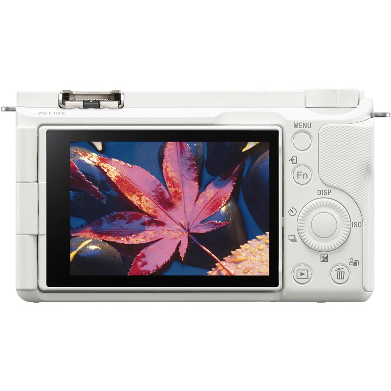Sony - Alpha ZVE10 II: APS-C Content Creators' Camera - White