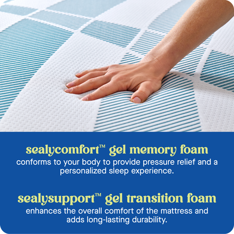 Sealy&reg; Dreamlife&trade; 10" Foam Mattress-in-a-Box, King