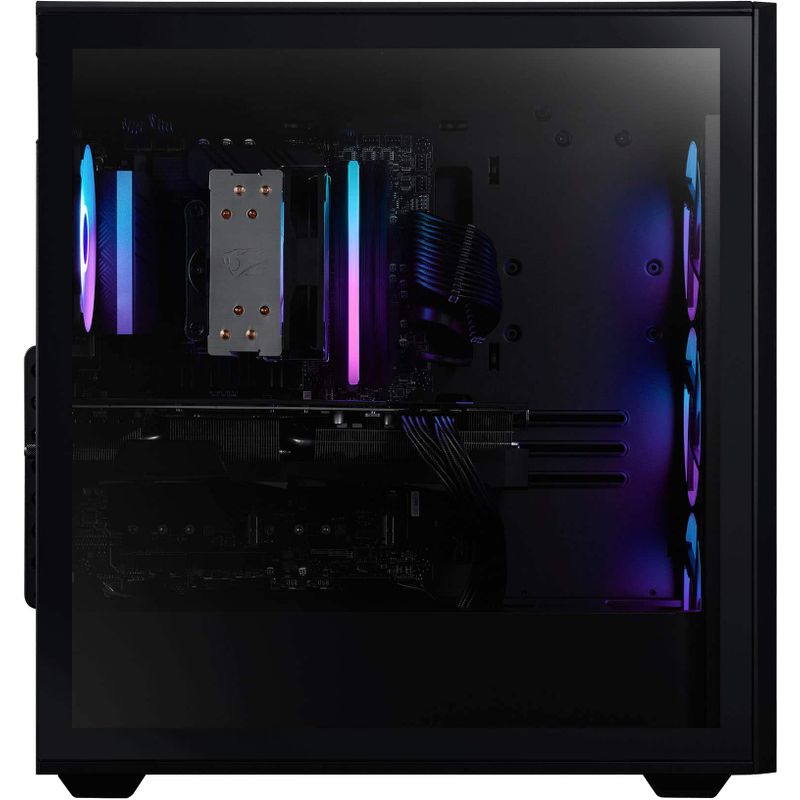 iBUYPOWER - Scale Gaming Desktop PC - Intel Core i5 14400F - NVIDIA GeForce RTX 4060 8GB - 16GB DDR5 RAM - 1TB NVMe - Black