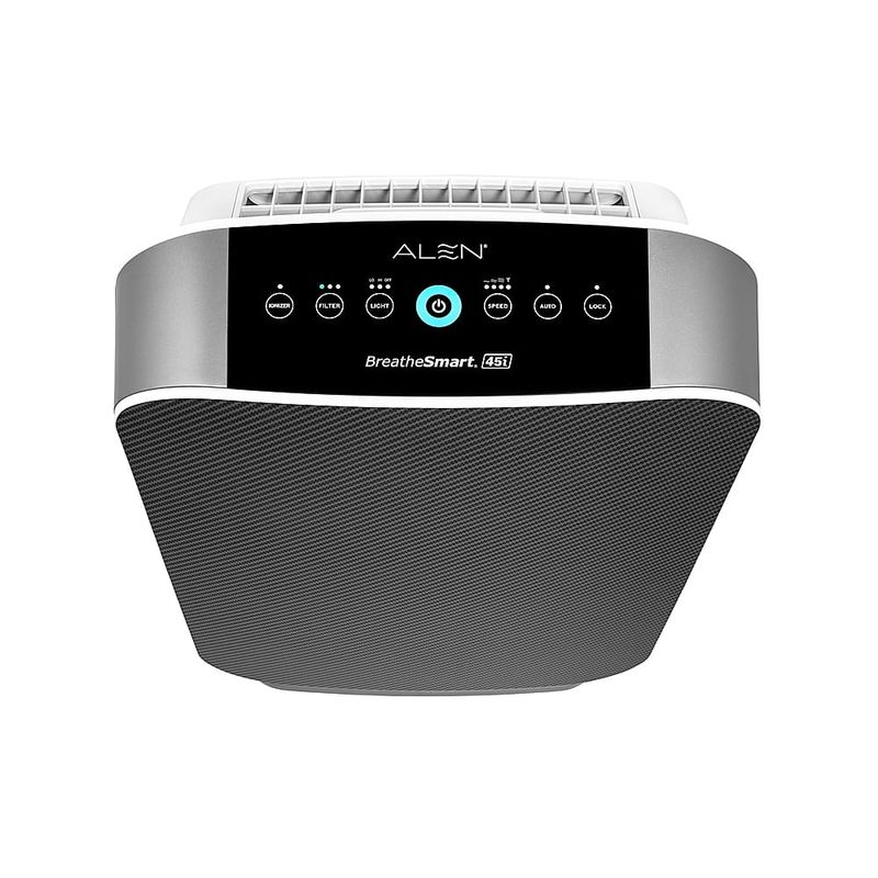 Alen - BreatheSmart 45i 800 SqFt Air Purifier with Pure HEPA Filter for Allergens, Dust & Mold - Graphite