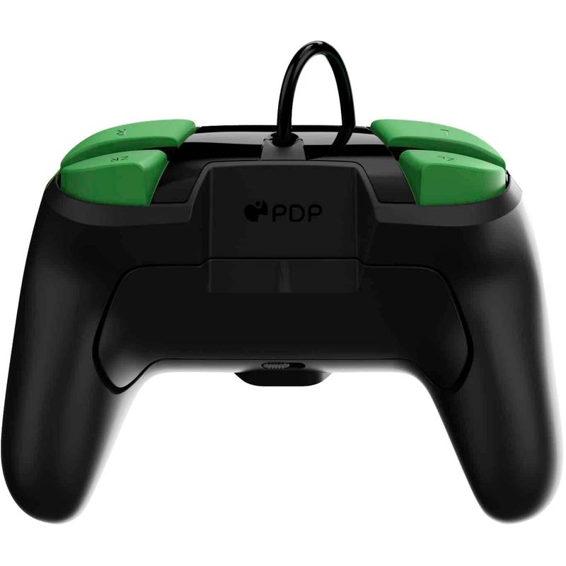 PDP - REMATCH Enhanced Wired Controller for Nintendo Switch Nintendo Switch Lite Nintendo Switch - OLED Model - 1-Up Glow in the Dark