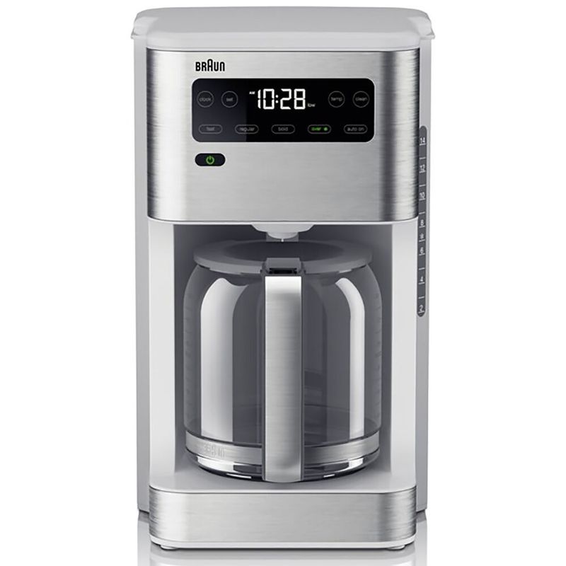 Braun - PureFlavor 14-Cup Coffee Maker in White