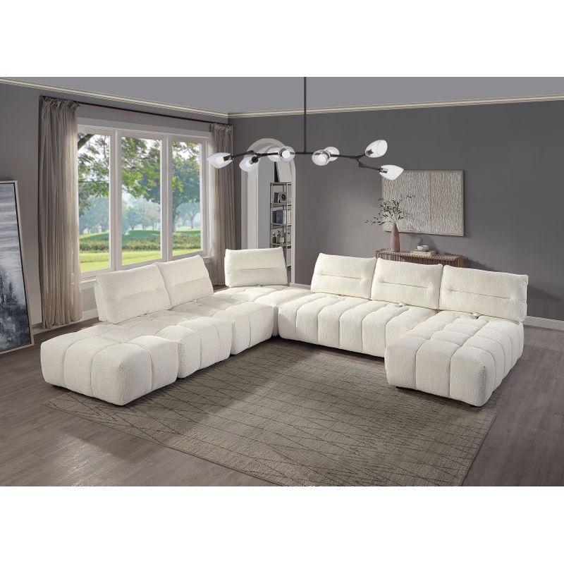 ACME Loanna Modular - Wedge in Beige Linen