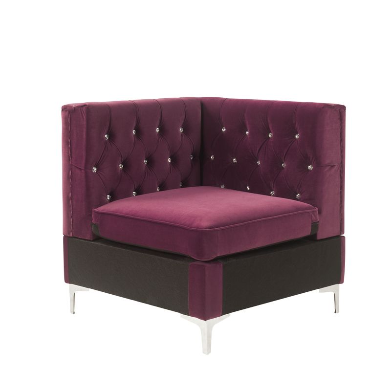 ACME Jaszira Modular - Wedge, Burgundy Velvet