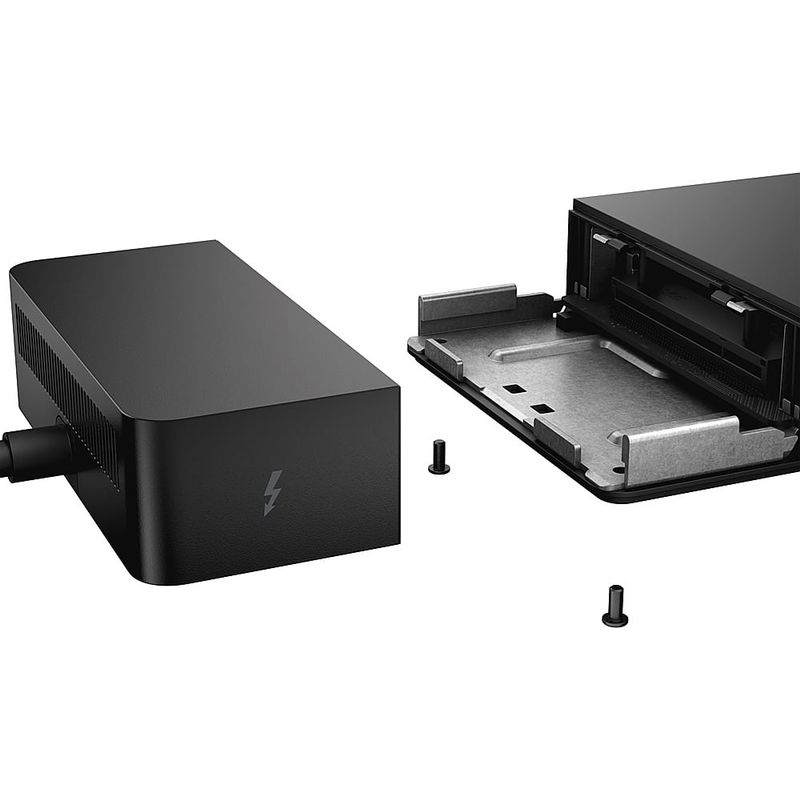 Dell - WD22TB4 Thunderbolt 4 Docking Station - Black