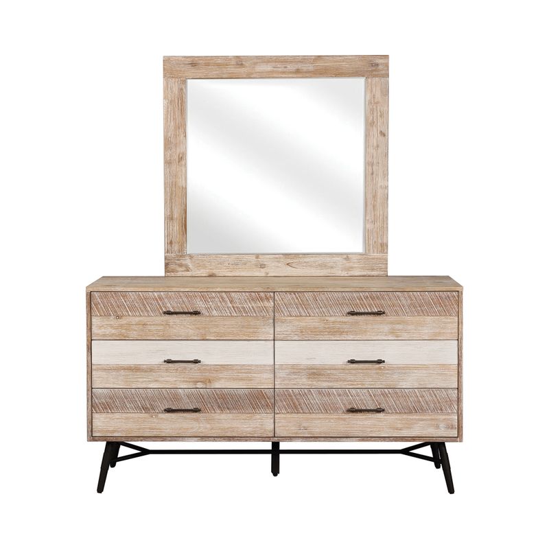 Marlow 6-drawer Dresser Rough Sawn Multi