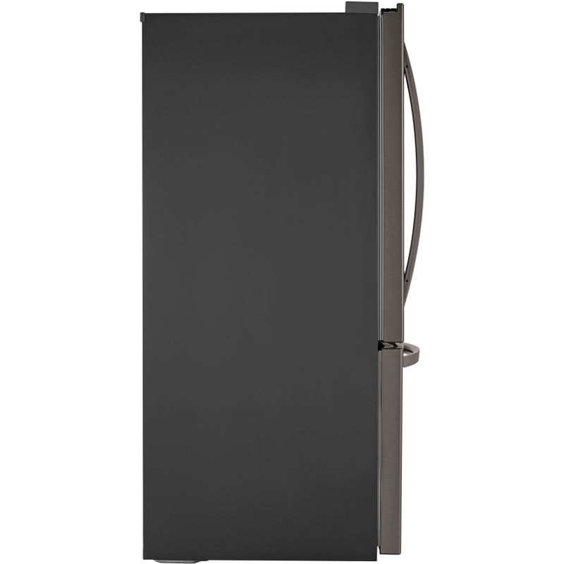 LG 26-Cu. Ft. Bottom Freezer Refrigerator in Black Stainless Steel