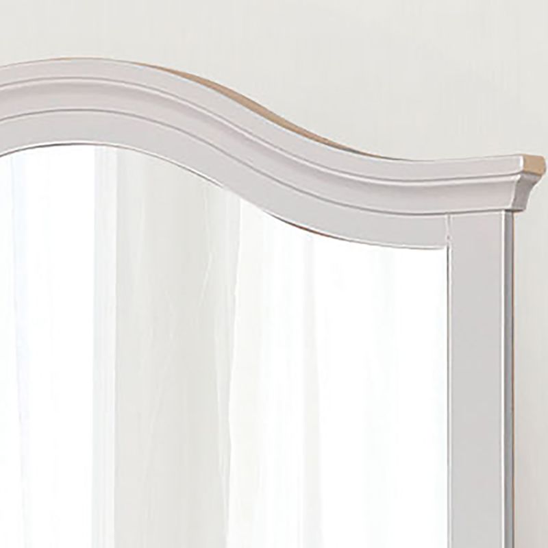 Traditional Mirror in White