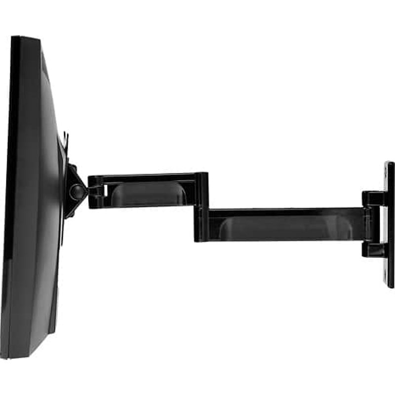 Peerless-AV - Paramount Retractable, Tilt, Articulating Display Wall Mount For Most 10" - 29" Flat Panel Displays - Black