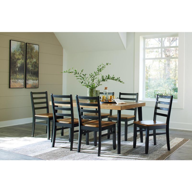 Blondon Dining Table and 6 Chairs (Set of 7)