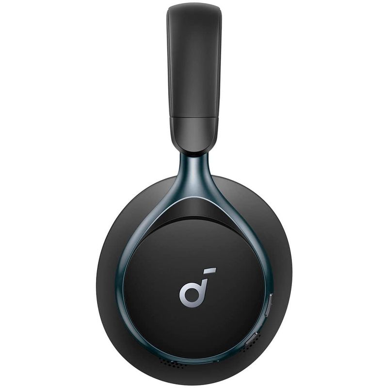 Soundcore - by Anker Space One True Wireless Noise Cancelling Over-the-Ear Headphones - Black