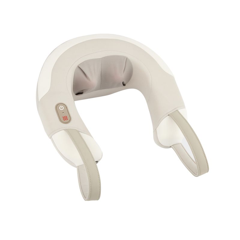 Homedics - Shiatsu Rechargeable Neck Massager with Heat - Tan