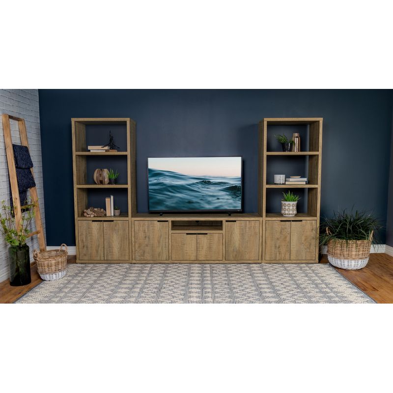 Tabby 3-piece Entertainment Center With 60" TV Stand Mango