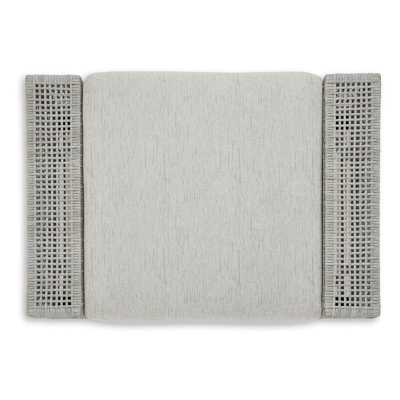 Seton Creek Outdoor Ottoman with Cushion