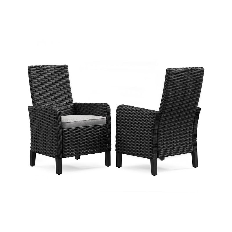 Beachcroft Outdoor Arm Chair with Cushion (Set of 2)