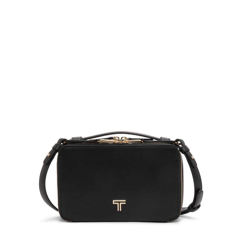 TUMI - Voyageur Myla Crossbody - Black/Light Gold