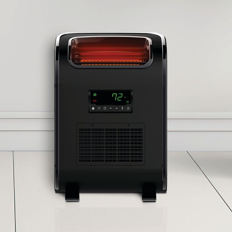 Lifesmart 3 Element Slim-Line Infrared Heater with Front Air Intake and UV Light