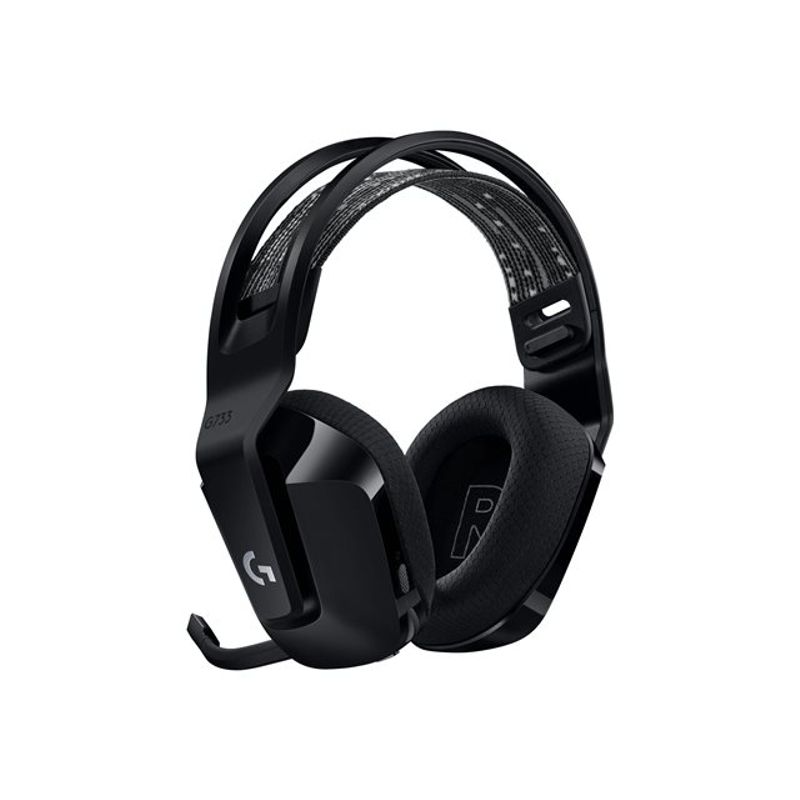 Logitech - G733 LIGHTSPEED Wireless Gaming Headset for PS4, PC - Black