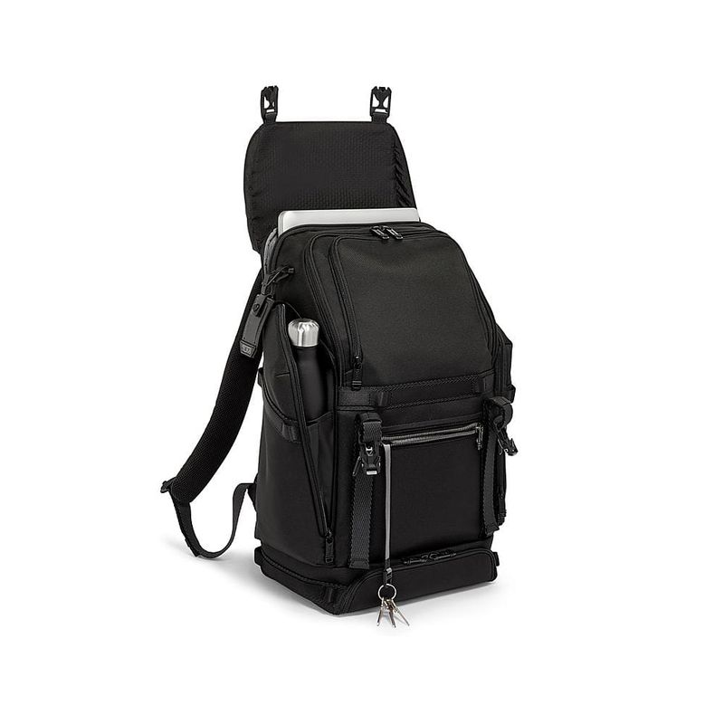 TUMI - Alpha Bravo Expedition Flap Backpack - Black
