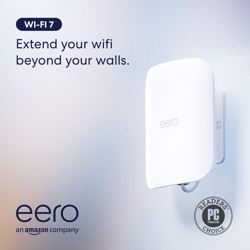 eero - Outdoor 7 Dual-Band Mesh Wi-Fi Router - White